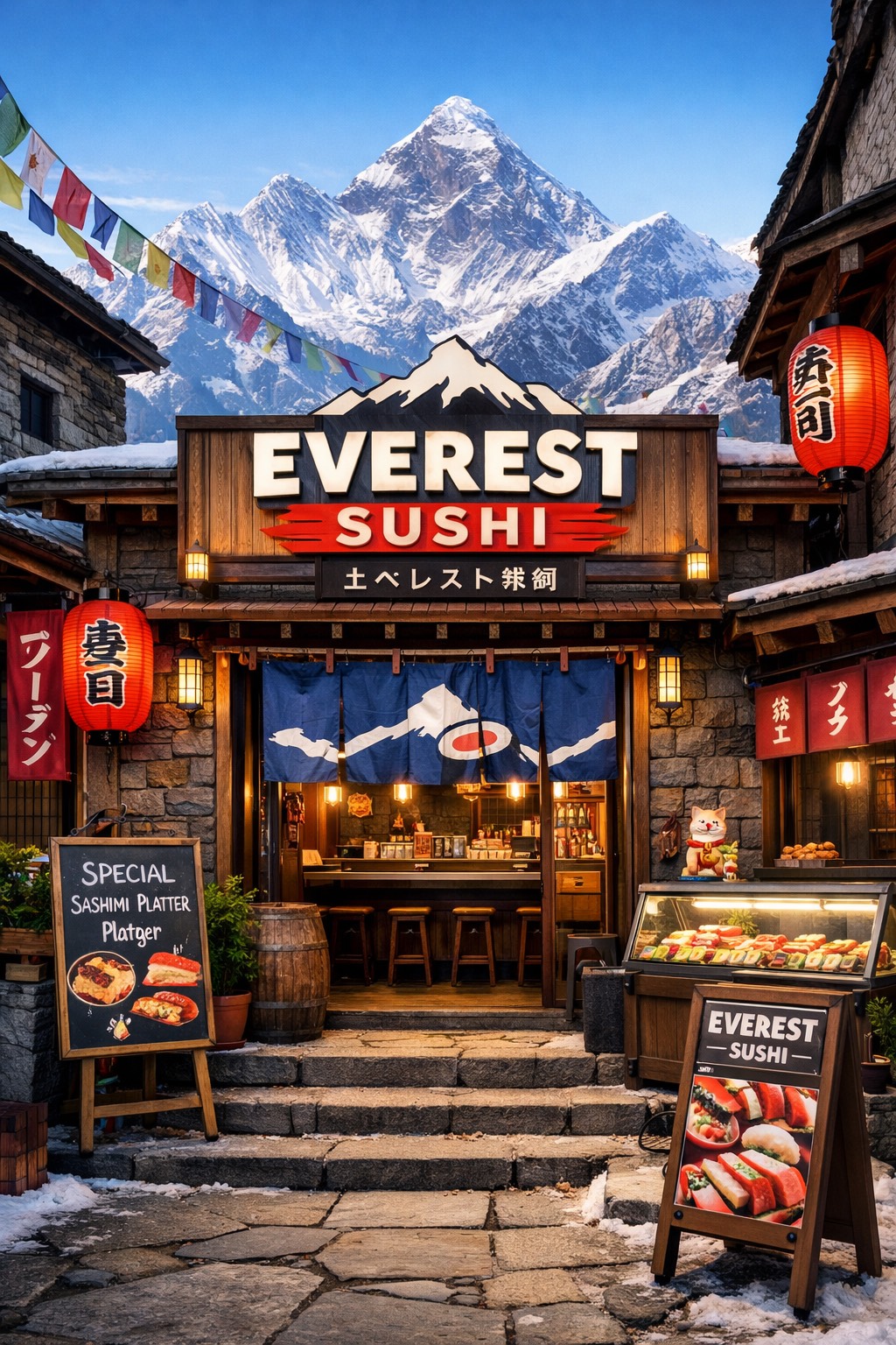 EVEREST SUSHI がオープンしました。