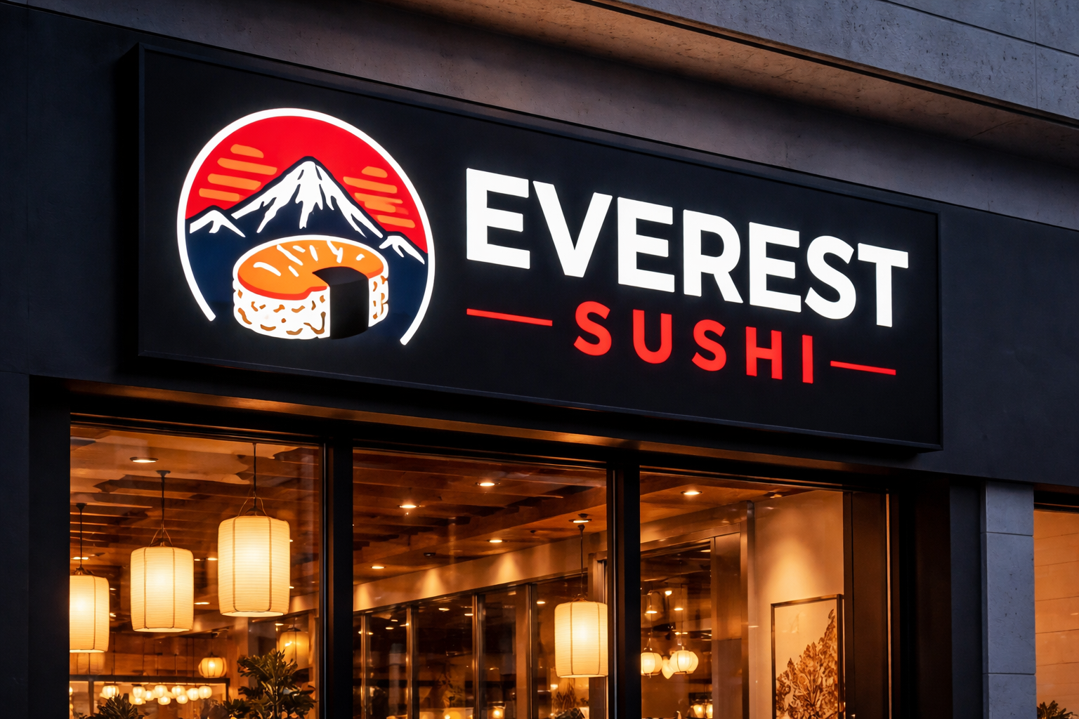 EVEREST SUSHI がオープンしました。
